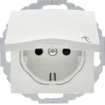 Berker 47441909 Steckdose SCHUKO m KD erh BS S1/B3/7 pw 