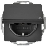 Berker 47446086 Steckdose SCHUKO m KD erh BS Q.x ant 