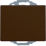 Berker 47470001 Schuko-Steckdose mit Klappdeckel und erhöhter Berührungsschutz Arsys braun glänzend 