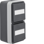 Berker 47703535 Steckd. SCHUKO 2f senk. KD BS W.1 grau 