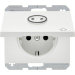 Berker 47867109 Steckdose SCHUKO m KD abtast-Sym K.1 pw 