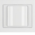 Berker 52037009 Lichtsignal mit Rahmen K.1 polarweiß glä 