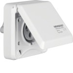 Berker 568101 CEE Steckd. EB 3Pol 16A mit Klappdeckel 