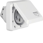 Berker 568301 CEE Steckd. EB 5Pol 32A mit Klappdeckel 