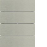 Berker 75164593 Tastsensor 4f Komf B.IQ Es Rostfrei 