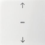 Berker 80961289 Abdeck. Tast.-M. 1f. Pfeil S.1/B.x pw 