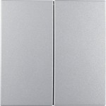 Berker 85142183 Taste 2fach S.1/B.3/B.7 alu matt 