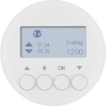 Berker 85741139 Jalousie-Schaltuhr R.1/R.3 polarweiß 