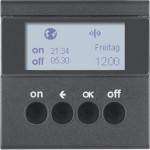 Berker 85745285 KNX-Funk Zeitsch.uhr quickl S1/B3/7 anth 