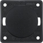 Berker 936712510 Taster, Schl., ITG Flow/Pure, sw. gl. 