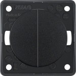 Berker 936752510 S.tast., 2S, gem.Eing.kl., Flow/Pure, sw 