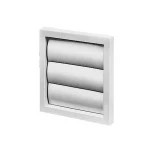 Helios VK100 Verschlussklappe weiß 