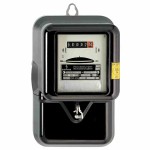 NZR 01020113 Wechselstromzähler geeicht 10(40)A regeneriert IP51 1 x 230V 