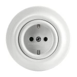 Busch-Jaeger 2CHK201359C5300 SCHUKO® Steckdose Safety+ studioweiß - Decento® 