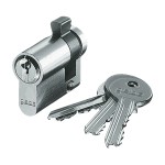 Busch-Jaeger 2CKA000470A0021 DIN-Profilhalbzylinder abschließbar, gleich schließend 