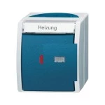 Busch-Jaeger 2CKA001085A1609 Wippkontrollschalter/Heizungsschalter Aus- und Wechselschaltung 