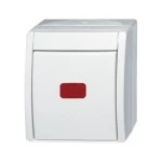 Busch-Jaeger 2CKA001085A1622 Wippkontrollschalter Aus- und Wechselschaltung 