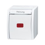 Busch-Jaeger 2CKA001085A1631 Wippkontrollschalter/Heizungsschalter Aus- und Wechselschaltung 