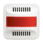 Busch-Jaeger 2CKA001582A0349 Zentralscheibe mit roter und neutraler Kalotte Reflex SI/SI Linear 