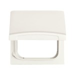 Busch-Jaeger 2CKA001710A2272 Zwischenring mit Klappdeckel Zur Aufnahme von Zentralscheiben 