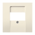 Busch-Jaeger 2CKA001710A3144 Zentralscheibe Multimedia 1-fach elfenbeinweiß - Plattform 63 