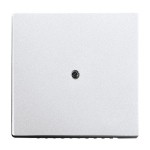 Busch-Jaeger 2CKA001710A3675 Zentralscheibe Telefonverbindersteckdosen (Vdo) alusilber - Plattform 63 