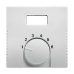 Busch-Jaeger 2CKA001710A3761 Zentralscheibe mit Aufdruck Skala 1 … 6 für Raumtemperaturregler Drehknopf 