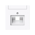 Busch-Jaeger 2CKA001710A4219 Zentralscheibe mit Beschriftungsfeld Kommunikations-Steckverbinder 1-fach 