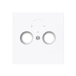 Busch-Jaeger 2CKA001724A4432 Zentralscheibe TV/ Radio/SAT 3-fach studioweiß - Busch-art linear® 