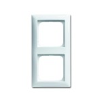 Busch-Jaeger 2CKA001725A1558 Abdeckrahmen 2-fach alpinweiß - Busch-balance® SI 