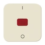 Busch-Jaeger 2CKA001731A0249 Wippe mit roter Kalotte, mit Aufdruck 