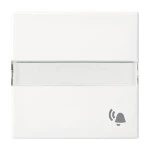 Busch-Jaeger 2CKA001731A2015 Wippe mit Beschriftungsfeld mit Symbol Klingel Busch-balance® SI 