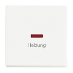 Busch-Jaeger 2CKA001751A3029 Wippe mit Aufdruck mit kleiner roter Kalotte 