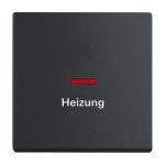 Busch-Jaeger 2CKA001751A3043 Wippe mit Aufdruck mit kleiner roter Kalotte 