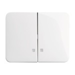 Busch-Jaeger 1785 K-24G Wippe Wippe-Serien-Kontrollschalter studioweiß 2CKA001751A3142 