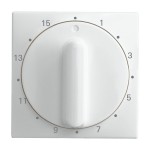 Busch-Jaeger 2CKA001753A0263 Zentralscheibe mit Drehknauf, mit Aufdruck 15 Min. Busch-balance® SI 