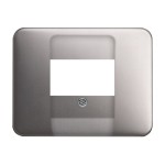 Busch-Jaeger 2CKA001753A2629 Zentralscheibe Multimedia 1-fach platin - alpha 