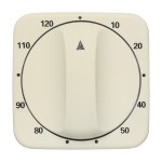 Busch-Jaeger 2CKA001753A6315 Zentralscheibe mit Drehknopf, mit AufdruckReflex SI/SI Linear 