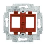 Busch-Jaeger 2CKA001753A8055 Tragring mit rotem Sockel 
