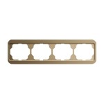 Busch-Jaeger 2CKA001754A1736 Abdeckrahmen 4-fach bronze - alpha nea® 