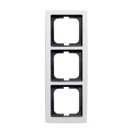 Busch-Jaeger 2CKA001754A4111 Abdeckrahmen 3-fach studioweiß - solo® 