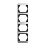 Busch-Jaeger 2CKA001754A4130 Abdeckrahmen 4-fach titan - alpha exclusive® 