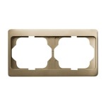 Busch-Jaeger 1722 KA-21 Rahmen 2-fach bronze 2CKA001754A4383 