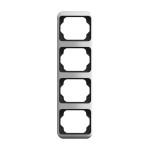 Busch-Jaeger 2CKA001754A4397 Abdeckrahmen 4-fach titan - alpha nea® 