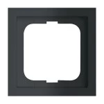 Busch-Jaeger 2CKA001754A4419 Abdeckrahmen 1-fach schwarz matt - future® linear - matt 