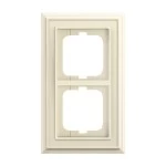 Busch-Jaeger 2CKA001754A4674 Abdeckrahmen 2-fach elfenbeinweiß - Busch-dynasty® 