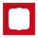 Busch-Jaeger 2CKA001754A4713 Abdeckrahmen 1-fach rot - future® linear 