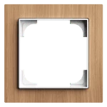 Busch-Jaeger 2CKA001754A4887 Abdeckrahmen 1-fach Holz Eiche - Busch-art linear® 