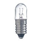 Busch-Jaeger 2CKA001784A0263 Glühlampe mit E 10 Gewinde für Lichtsignale Glühlampe/weiß, 83 mA, 24 V AC/DC 