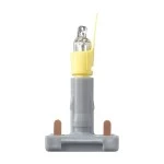 Busch-Jaeger 2CKA001784A0560 Steck-Glimmlampe für Schalter/Taster Glimmlampe/orange, 1 mA, 230 V gelb 